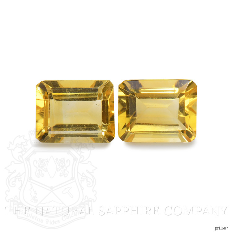 5.87 Ct.Tw. Citrine Pair from Brazil