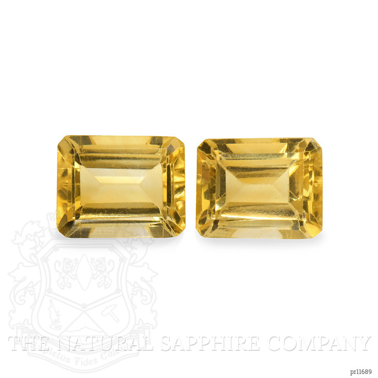 6.49 Ct.Tw. Citrine Pair from Brazil
