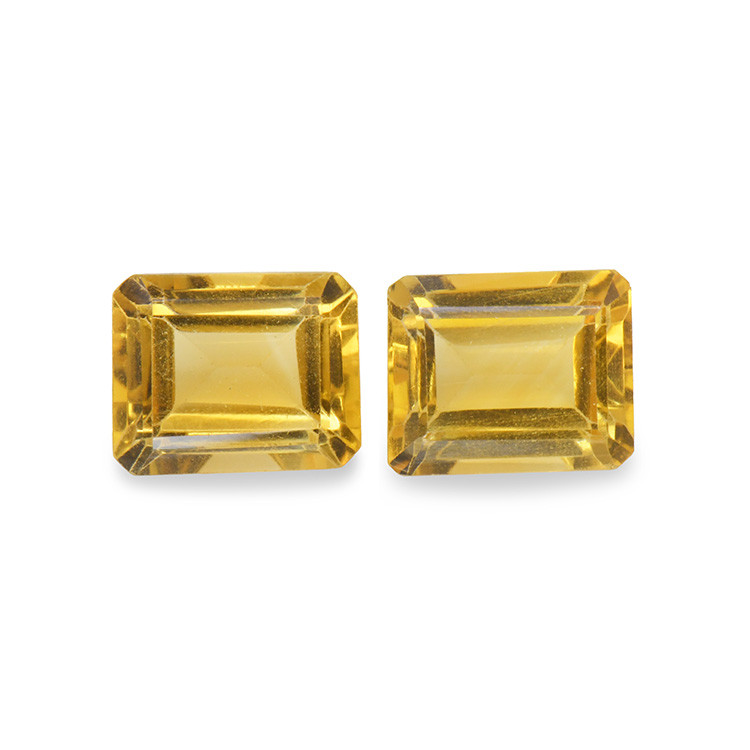 6.78 Ct.Tw. Citrine Pair from Brazil