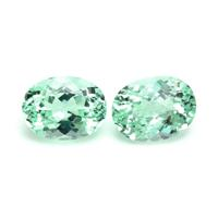 2.82 Ct.Tw.Total Carat Weight Paraiba Tourmaline Pair from Africa Video