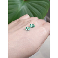 2.82 Ct.Tw.Total Carat Weight Paraiba Tourmaline Pair from Africa Life Style