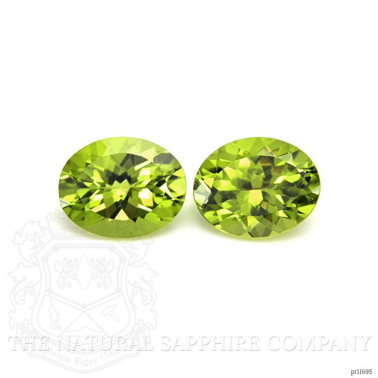 5.39 Ct.Tw. Peridot Pair from Burma (Myanmar)
