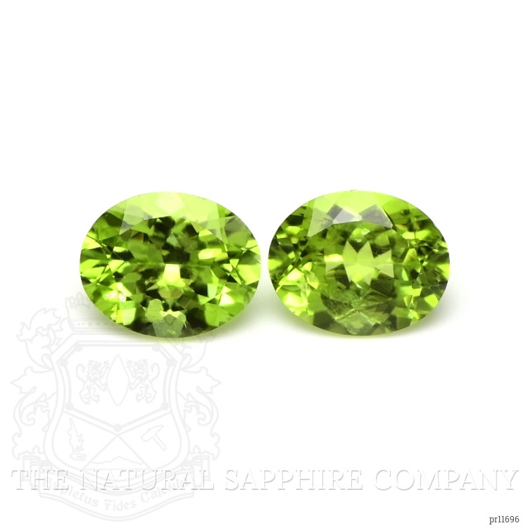 5.42 Ct.Tw. Peridot Pair from Burma (Myanmar)