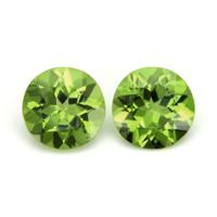 5.22&nbsp;Ct.Tw.Total Carat Weight Peridot Pair from Burma (Myanmar) Video