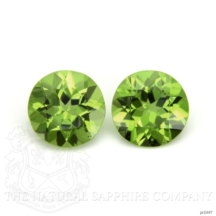 5.22 Ct.Tw. Peridot Pair from Burma (Myanmar)