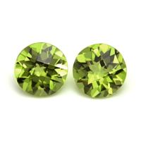 6.11&nbsp;Ct.Tw.Total Carat Weight Peridot Pair from Burma (Myanmar) Video