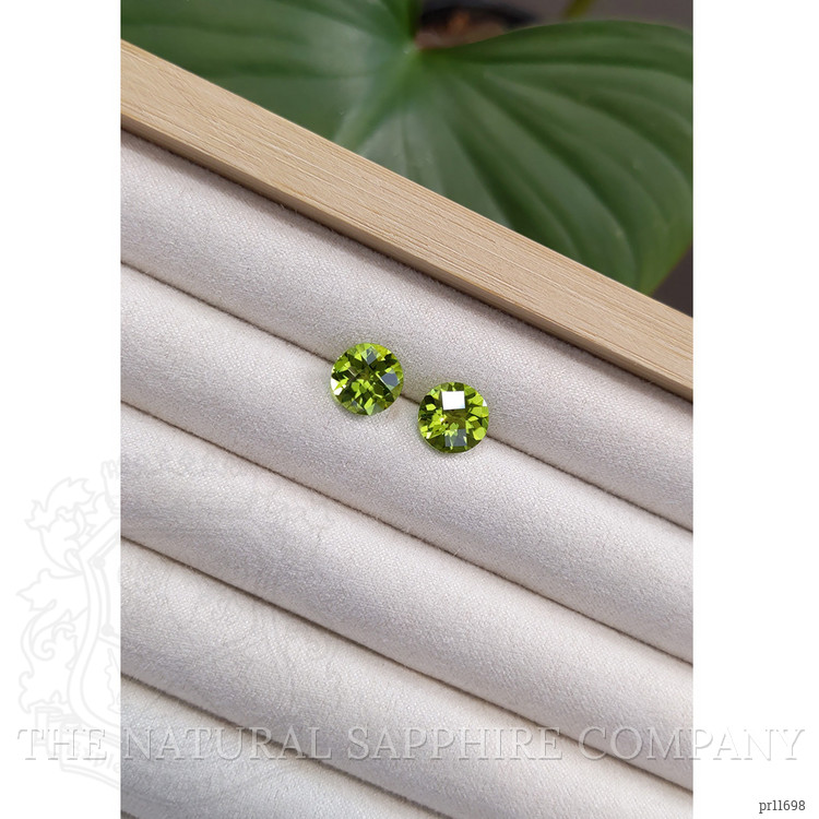 6.11 Ct.Tw. Peridot Pair from Burma (Myanmar)
