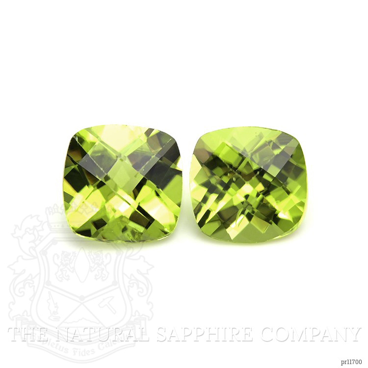 4.50 Ct.Tw. Peridot Pair from Burma (Myanmar)