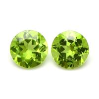 3.62&nbsp;Ct.Tw.Total Carat Weight Peridot Pair from Burma (Myanmar) Video