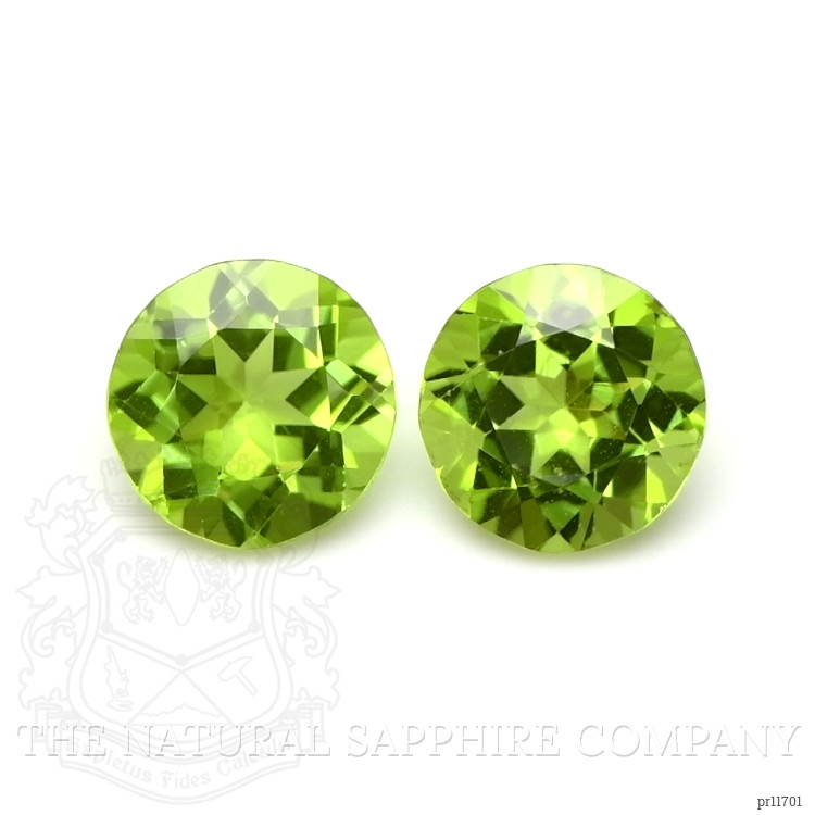 3.62 Ct.Tw. Peridot Pair from Burma (Myanmar)