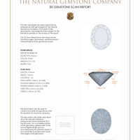 4.89&nbsp;Ct.Tw.Total Carat Weight Peridot Pair from Burma (Myanmar) 3 D Scan Report