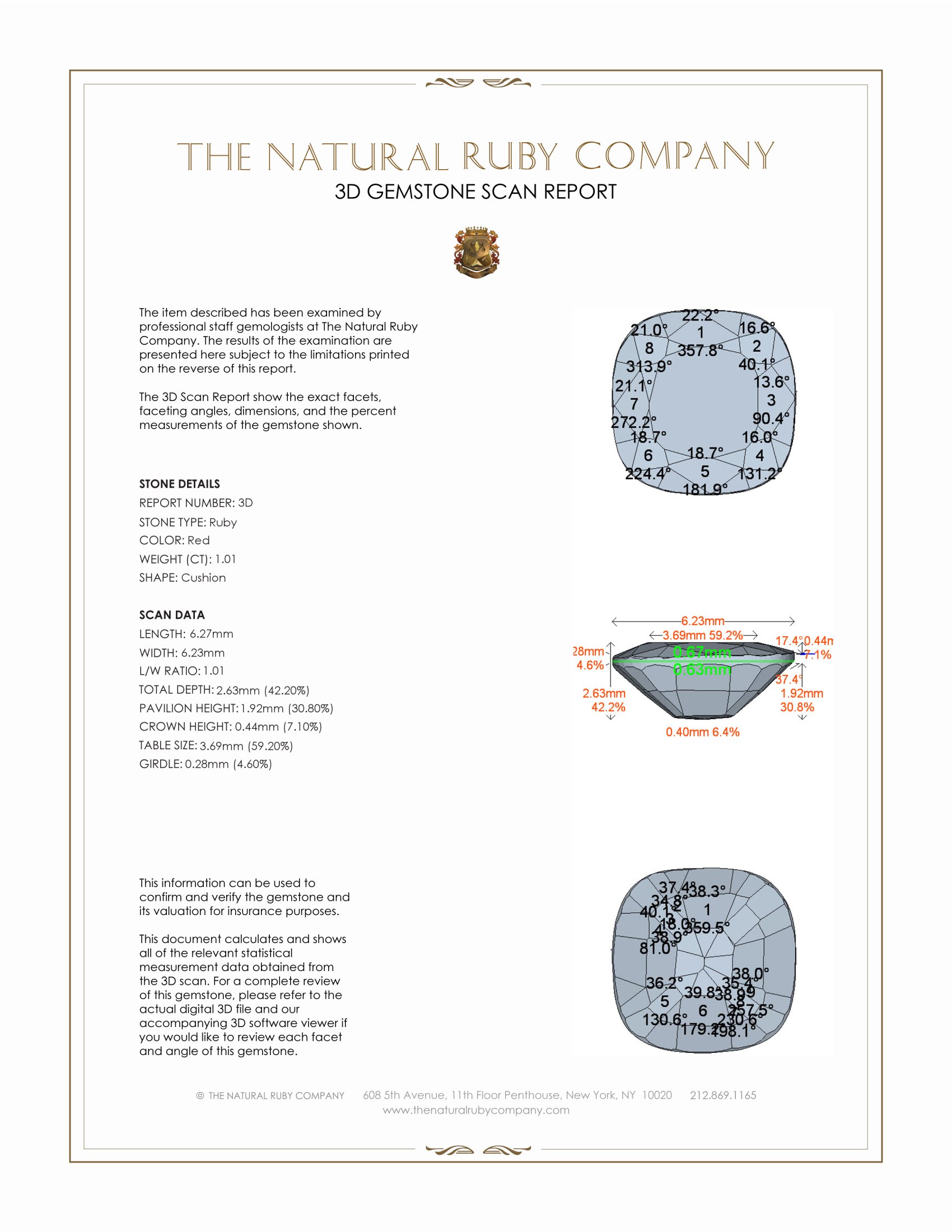 1.99 Ct.Tw. Ruby Pair from Mozambique