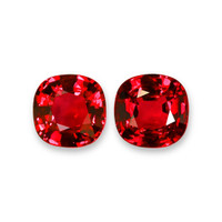 2.02 Ct.Tw.Total Carat Weight Ruby Pair from Mozambique Video