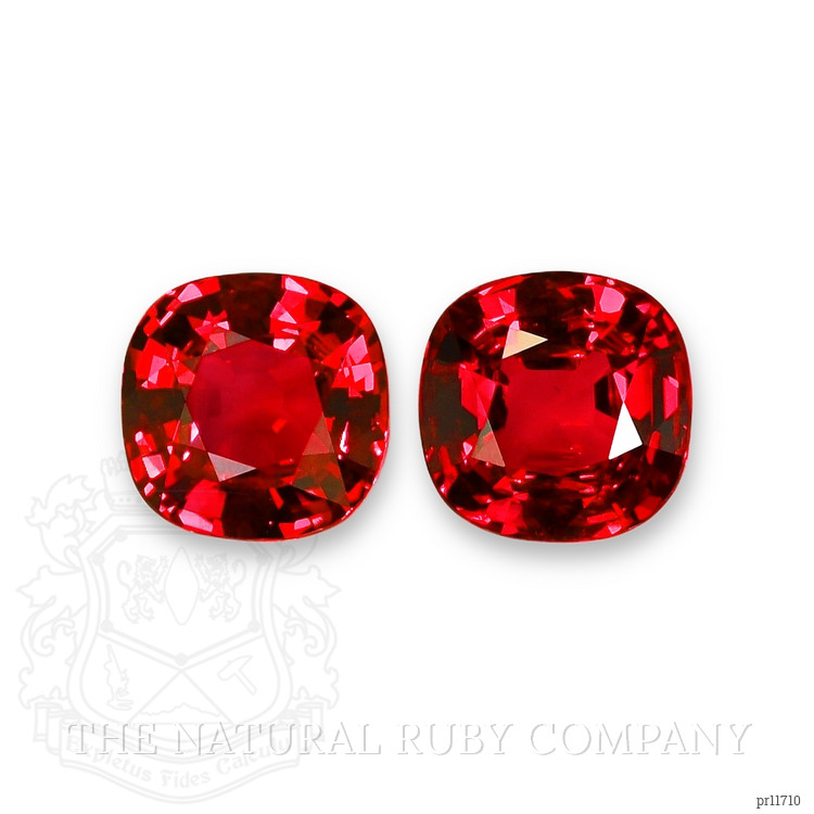 2.02 Ct.Tw. Ruby Pair from Mozambique