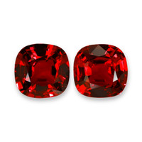 2.05 Ct.Tw.Total Carat Weight Ruby Pair from Mozambique Video