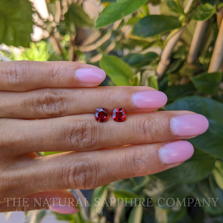 2.05 Ct.Tw. Ruby Pair from Mozambique
