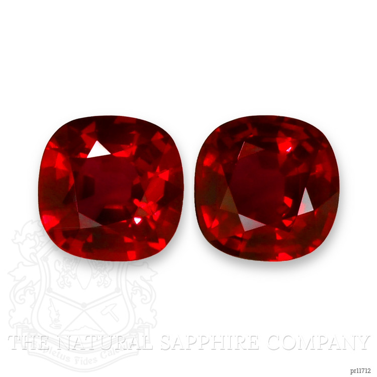 2.15 Ct.Tw. Ruby Pair from Mozambique