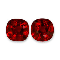 2.18 Ct.Tw.Total Carat Weight Ruby Pair from Mozambique Video