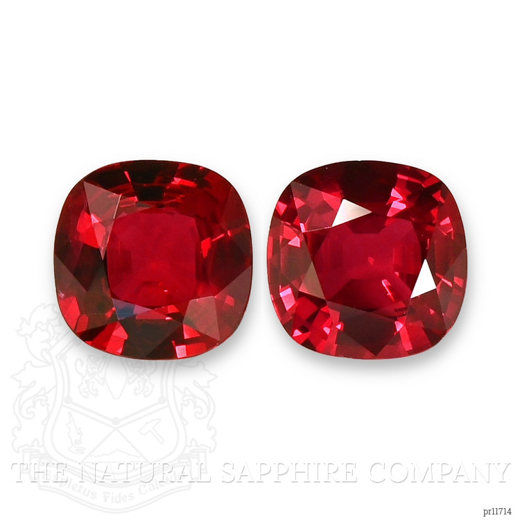 2.23 Ct.Tw. Ruby Pair from Mozambique