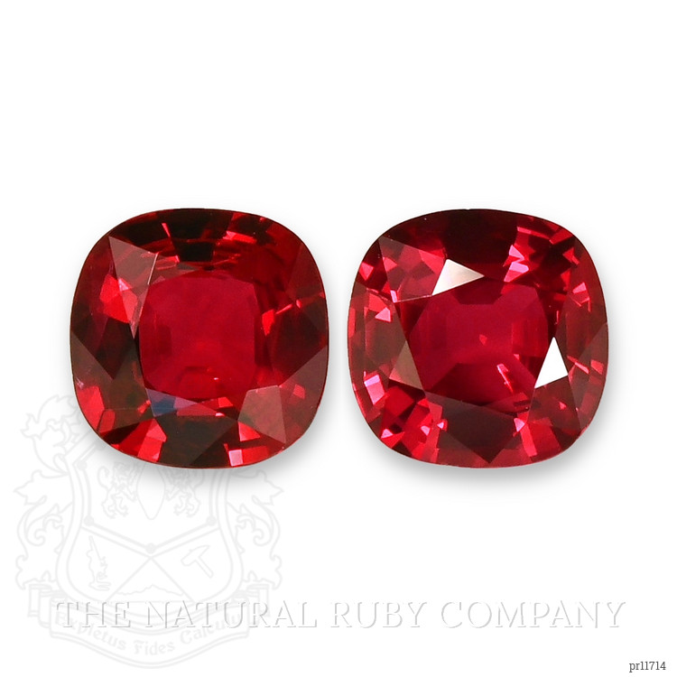 2.23 Ct.Tw. Ruby Pair from Mozambique