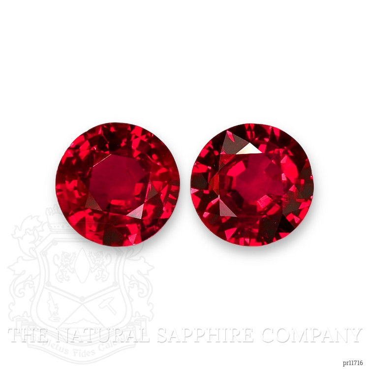 2.63 Ct.Tw. Ruby Pair from Mozambique