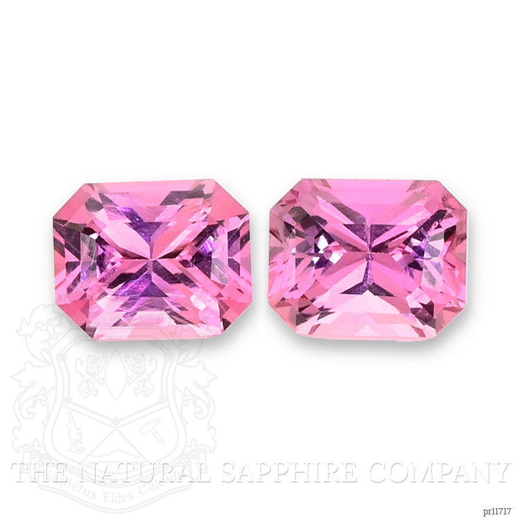 1.58 Ct.Tw. Pink Sapphire Pair from Ceylon (Sri Lanka)