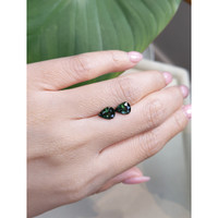 2.52&nbsp;Ct.Tw.Total Carat Weight Green Sapphire Pair from Australia Life Style