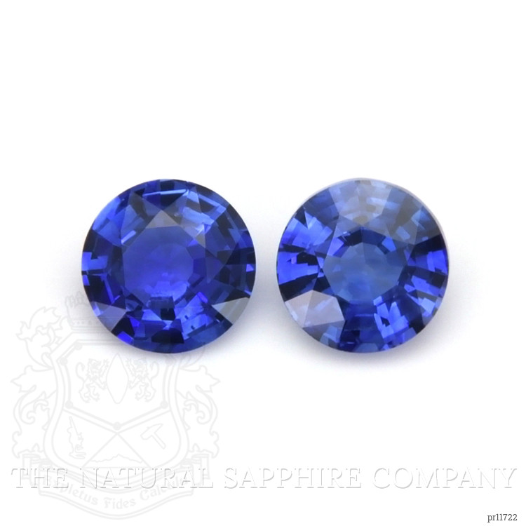 1.26 Ct.Tw. Blue Sapphire Pair from Ceylon (Sri Lanka)