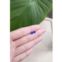 1.26&nbsp;Ct.Tw.Total Carat Weight Blue Sapphire Pair from Ceylon (Sri Lanka) Life Style