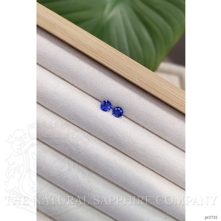 1.26 Ct.Tw. Blue Sapphire Pair from Ceylon (Sri Lanka)