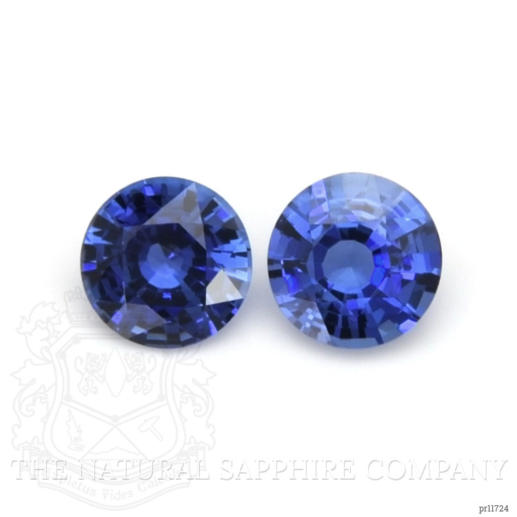1.18 Ct.Tw. Blue Sapphire Pair from Ceylon (Sri Lanka)
