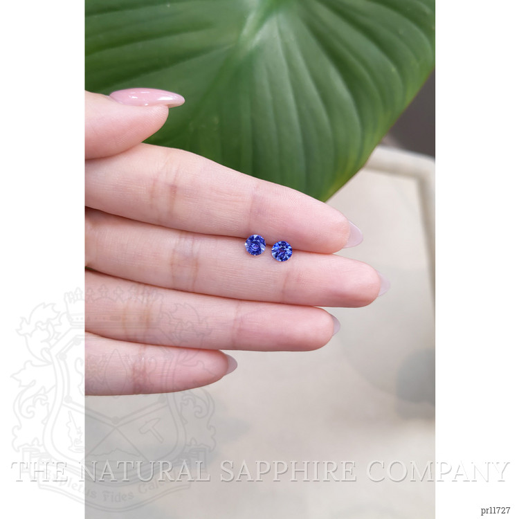 1.14 Ct.Tw. Blue Sapphire Pair from Ceylon (Sri Lanka)
