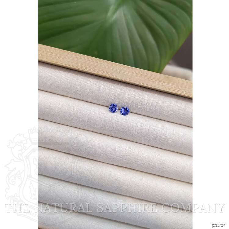 1.14 Ct.Tw. Blue Sapphire Pair from Ceylon (Sri Lanka)