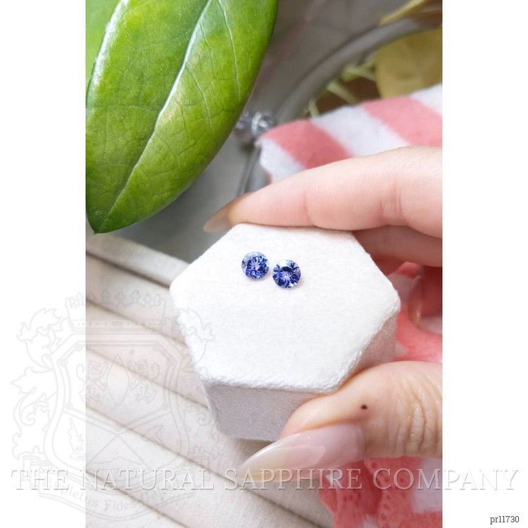 1.87 Ct.Tw. Tanzanite Pair from Tanzania