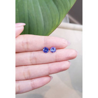 1.92&nbsp;Ct.Tw.Total Carat Weight Tanzanite Pair from Tanzania Life Style