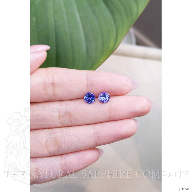1.92 Ct.Tw. Tanzanite Pair from Tanzania