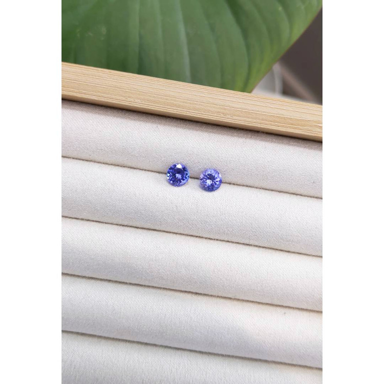 1.92 Ct.Tw. Tanzanite Pair from Tanzania