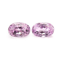 3.69&nbsp;Ct.Tw.Total Carat Weight Kunzite Pair from Afghanistan Video