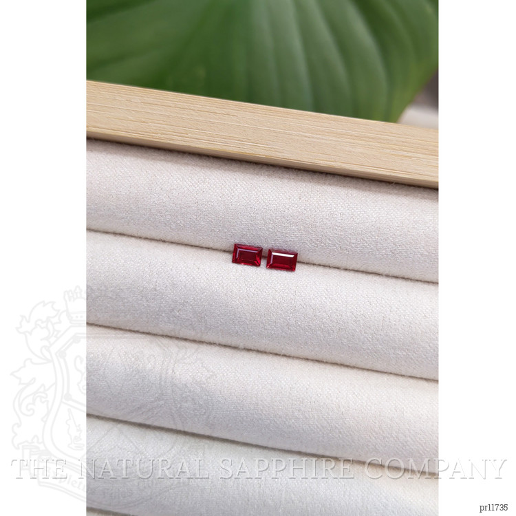 0.79 Ct.Tw. Ruby Pair from Mozambique