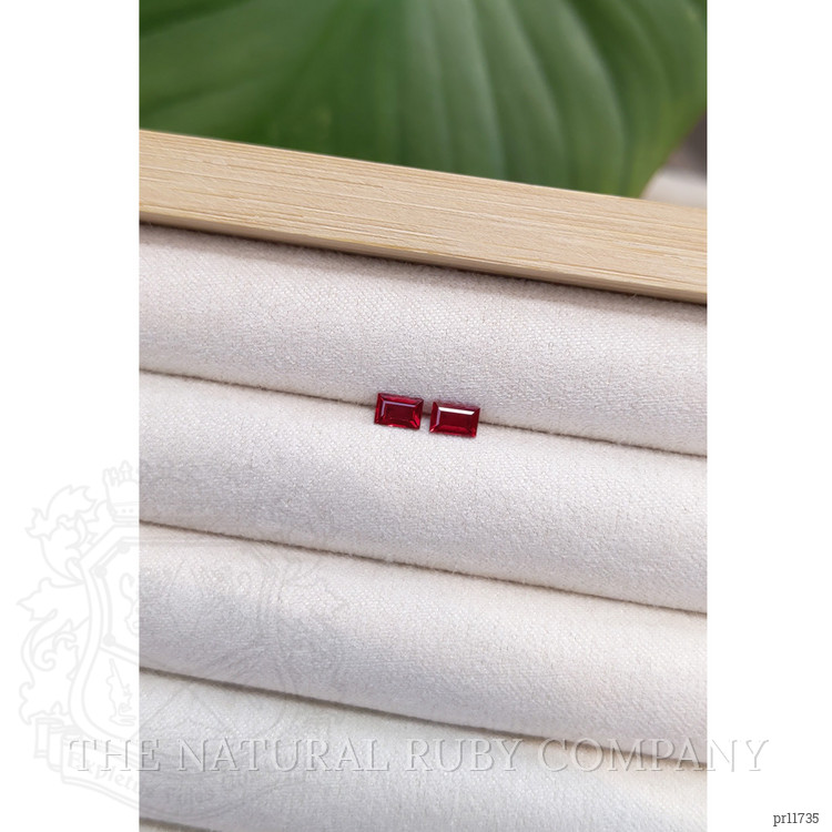 0.79 Ct.Tw. Ruby Pair from Mozambique