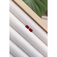 1.07&nbsp;Ct.Tw.Total Carat Weight Ruby Pair from Mozambique Life Style