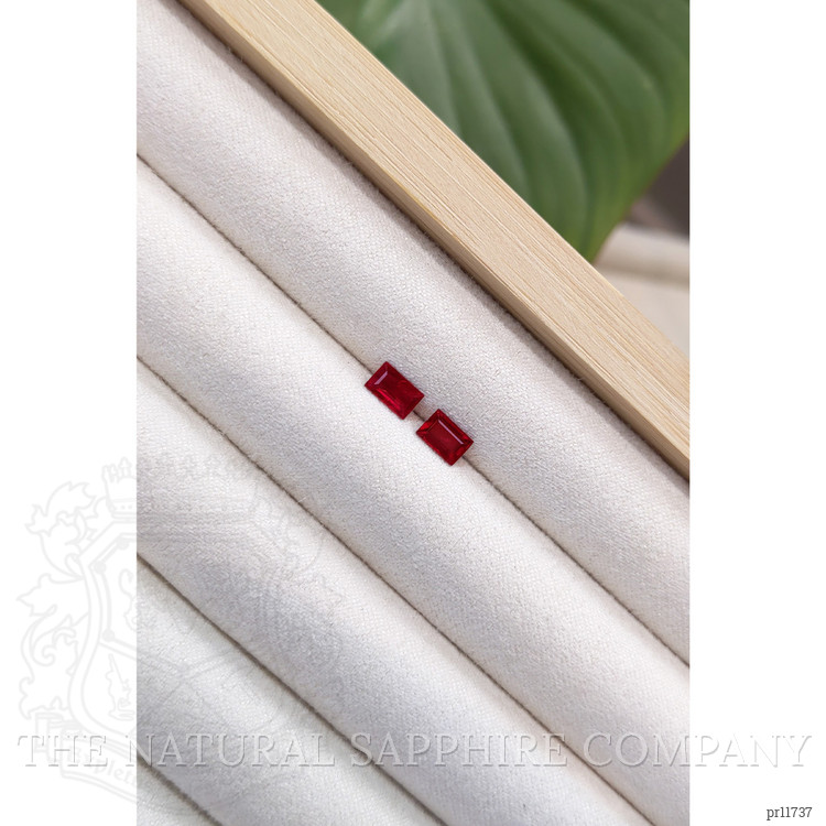 1.07 Ct.Tw. Ruby Pair from Mozambique