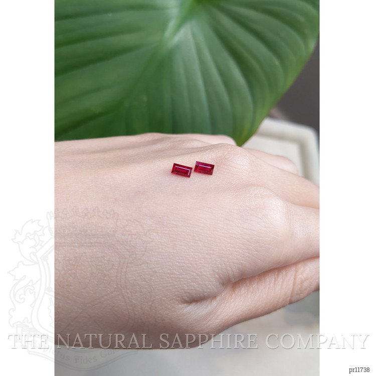 1.02 Ct.Tw. Ruby Pair from Mozambique