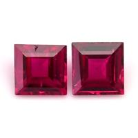 0.59&nbsp;Ct.Tw.Total Carat Weight Ruby Pair from Mozambique Video
