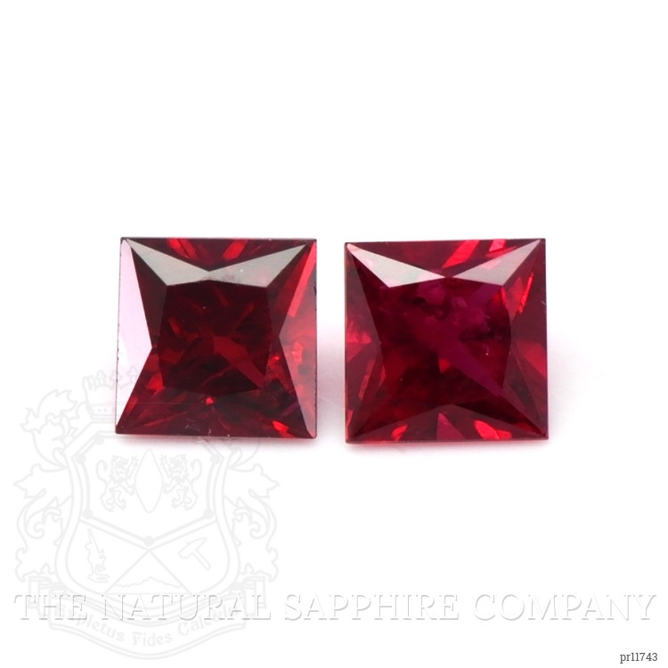 0.97 Ct.Tw. Ruby Pair from Mozambique