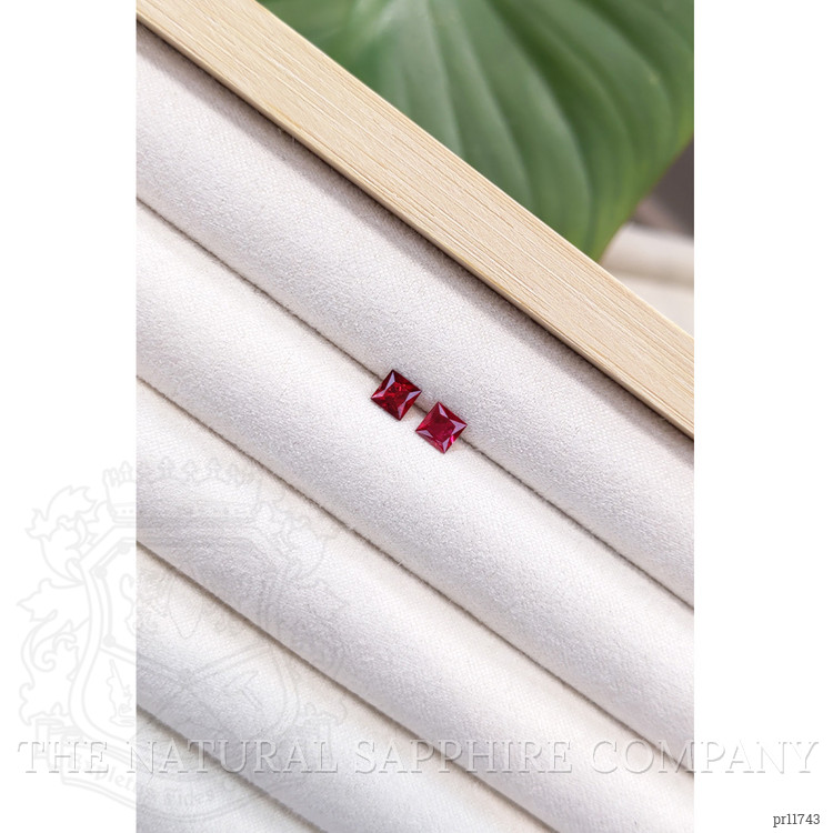 0.97 Ct.Tw. Ruby Pair from Mozambique