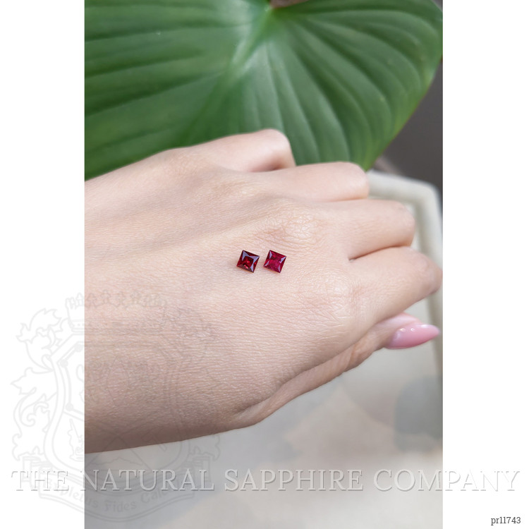 0.97 Ct.Tw. Ruby Pair from Mozambique