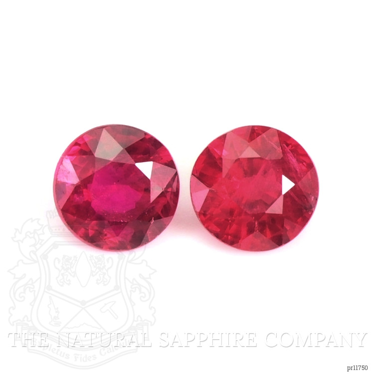 0.79 Ct.Tw. Ruby Pair from Mozambique