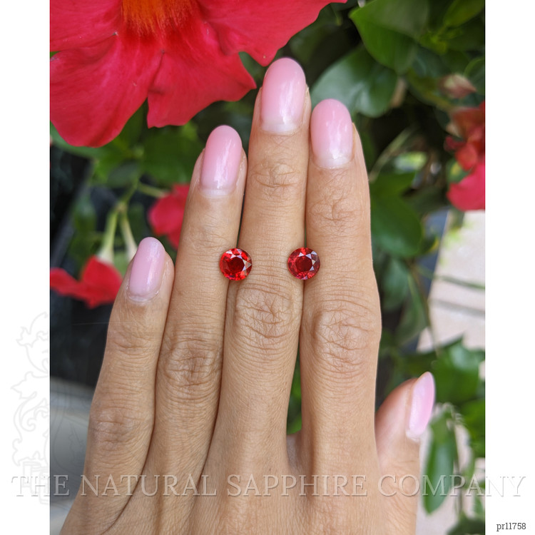 2.97 Ct.Tw. Ruby Pair from Mozambique
