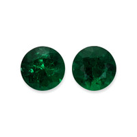 2.78 Ct.Tw.Total Carat Weight Emerald Pair from Zambia Video